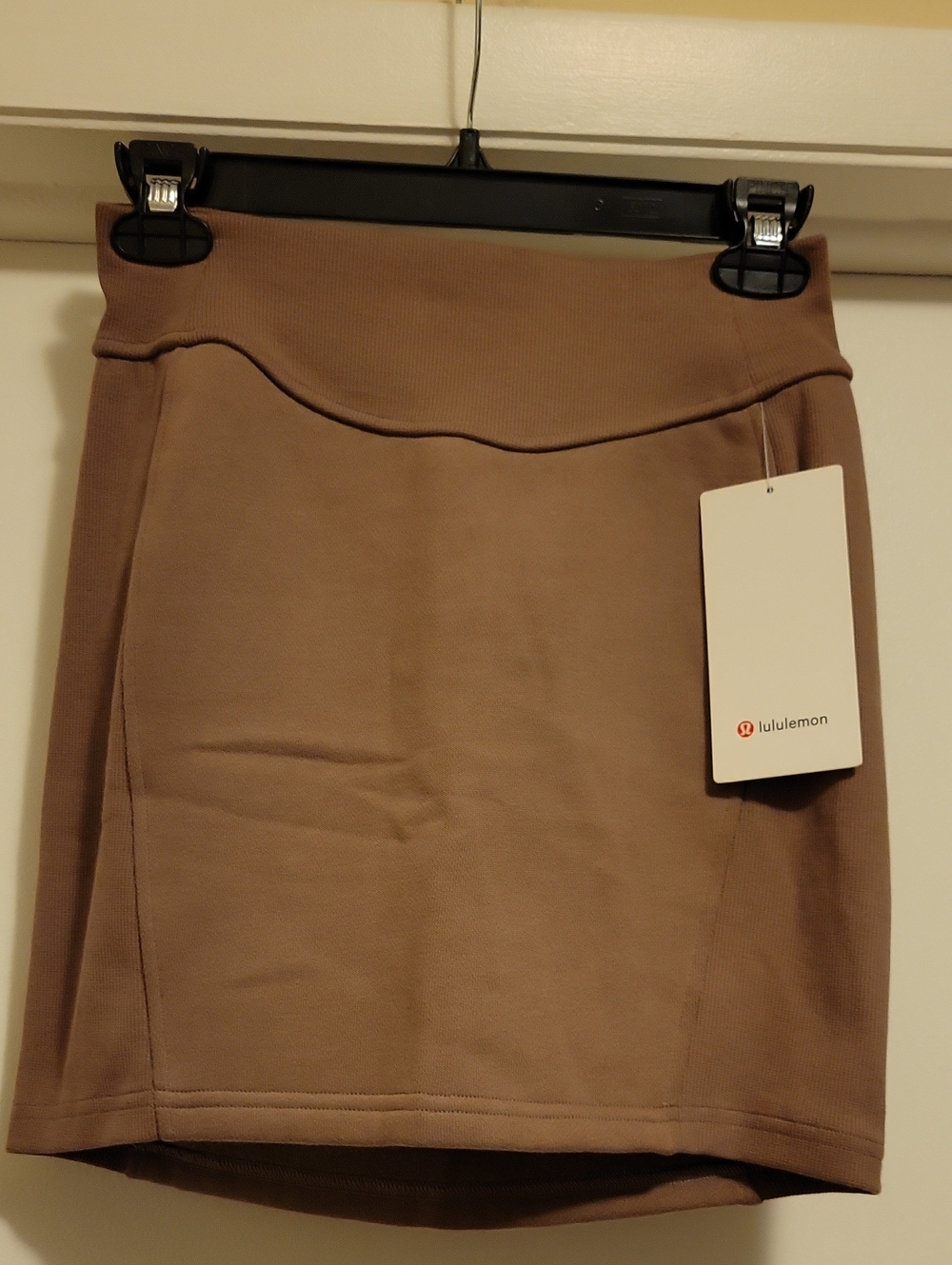 NWT: lululemon Scuba High-Rise Mini Skirt